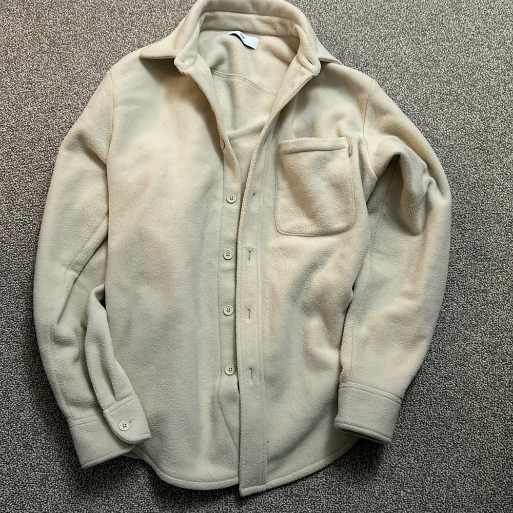 TNA Fleece Button Down